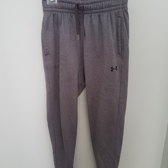 Under Armour Warm Fleece Jogger Active Fitted Pants Gray Size Small - Picture 2 of 9
